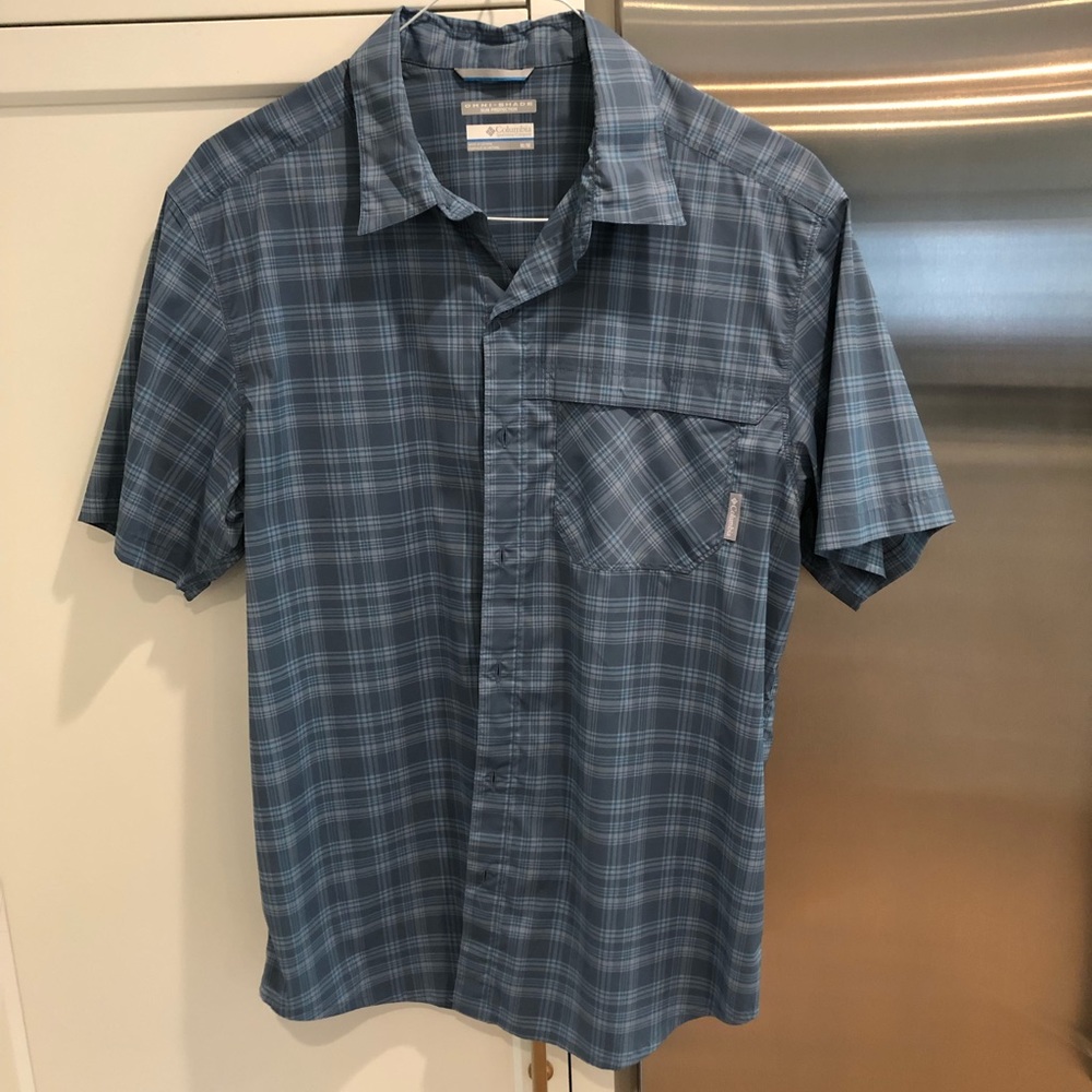 Columbia Button Down Fishing Shirt
